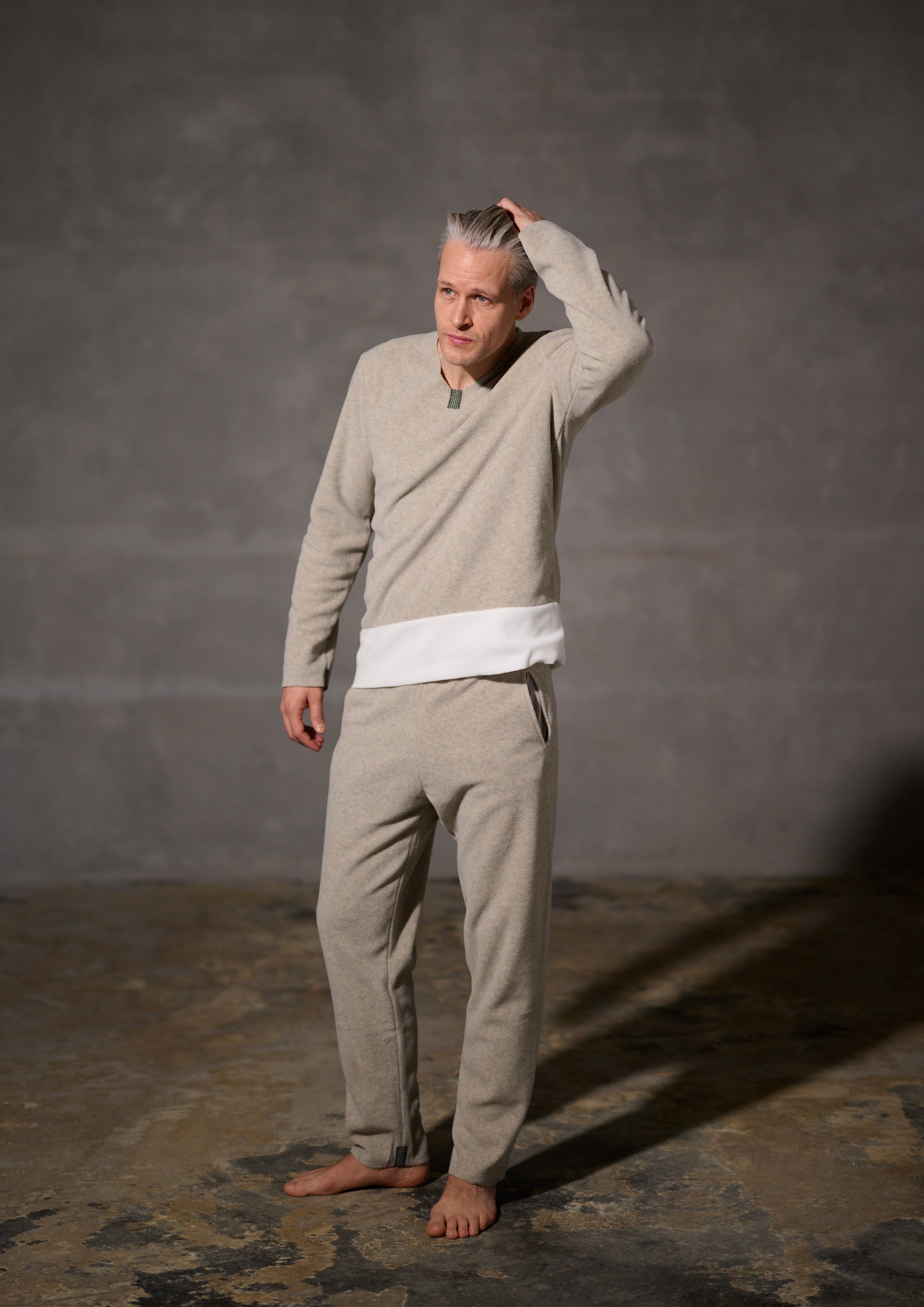 CARL BY STEFFENSEN COPENHAGEN JOGGING BUKSER MÆND - 1017C JOGGING SAND 805