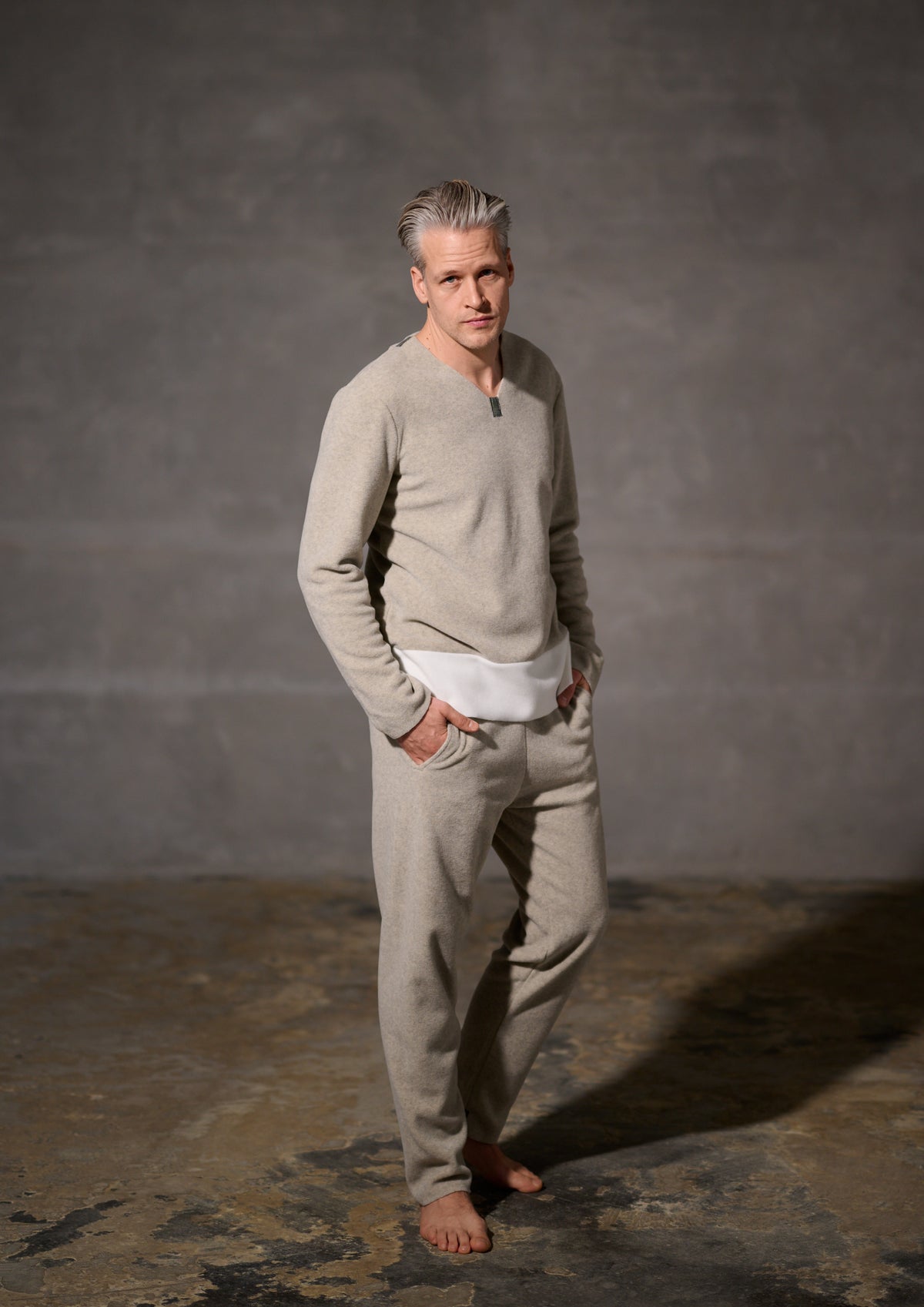 CARL BY STEFFENSEN COPENHAGEN JOGGING BUKSER MÆND - 1017C BUKSER SAND 805