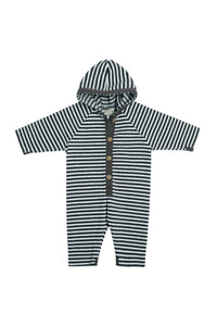 JUMPSUIT BABY - 403 - STRIPES B&W