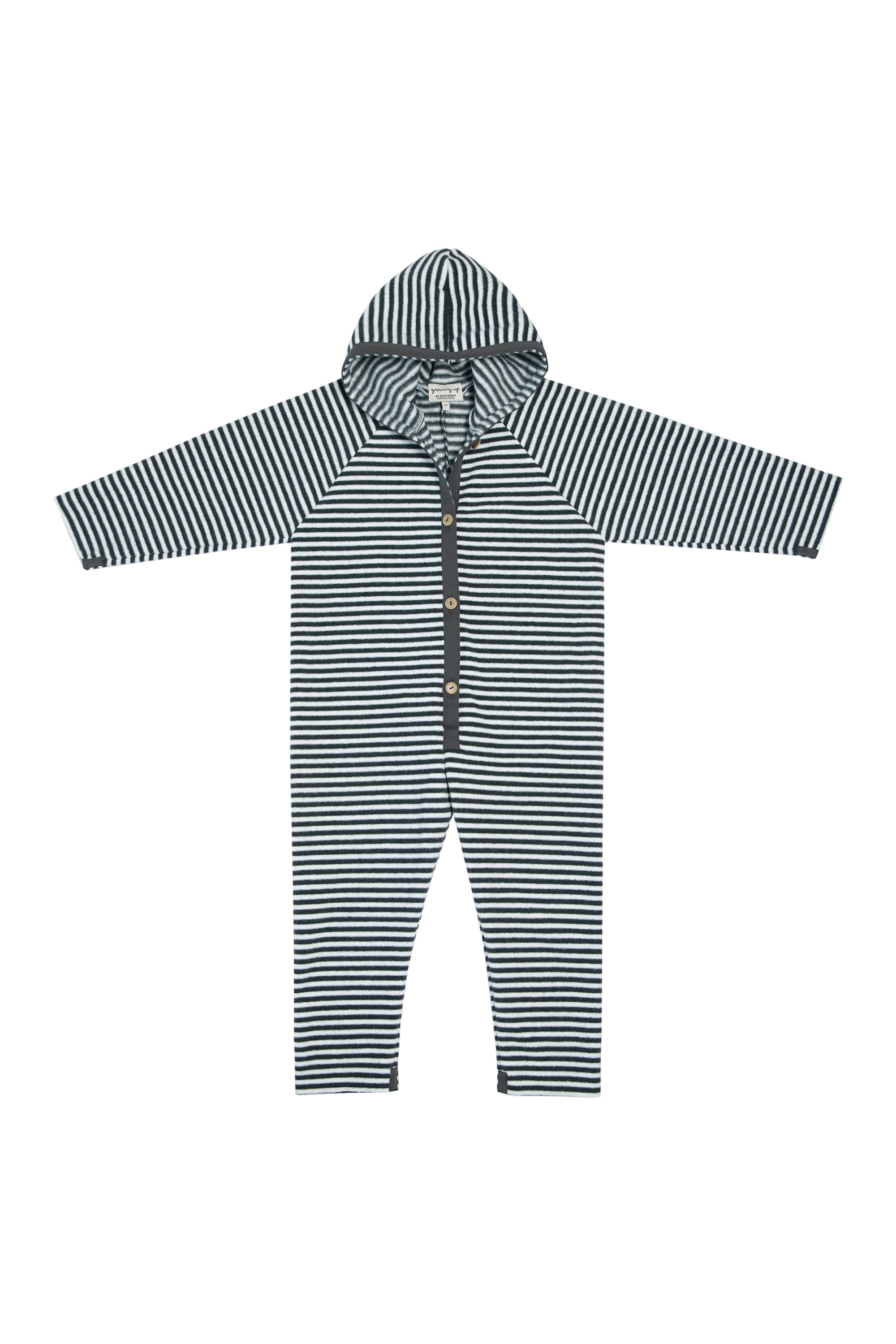 GROWING UP JUMPSUIT CHILD - 403 GU JUMP STRIPES B&W 673