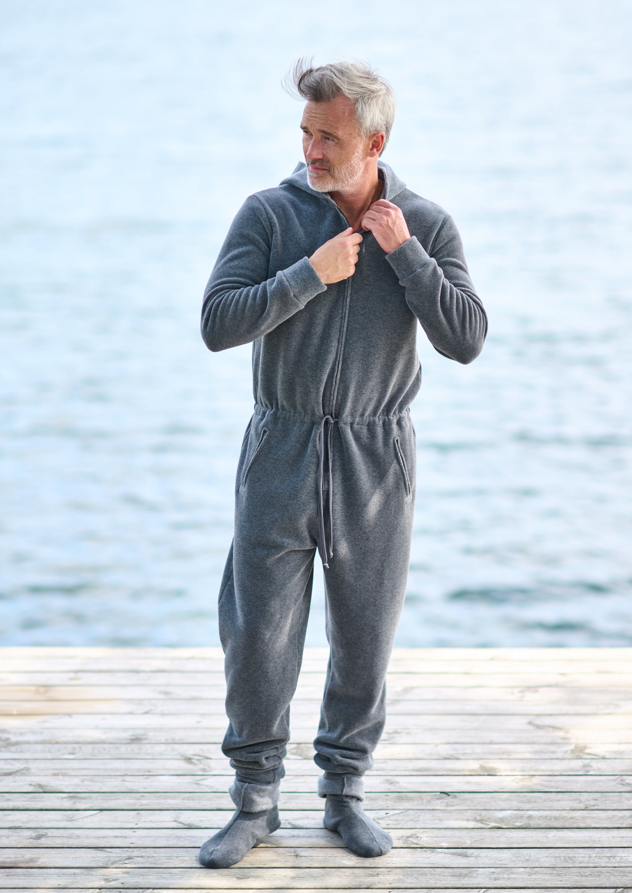 CARL BY STEFFENSEN COPENHAGEN JUMPSUIT MÆND - 2900C JUMPSUITS GREY 905