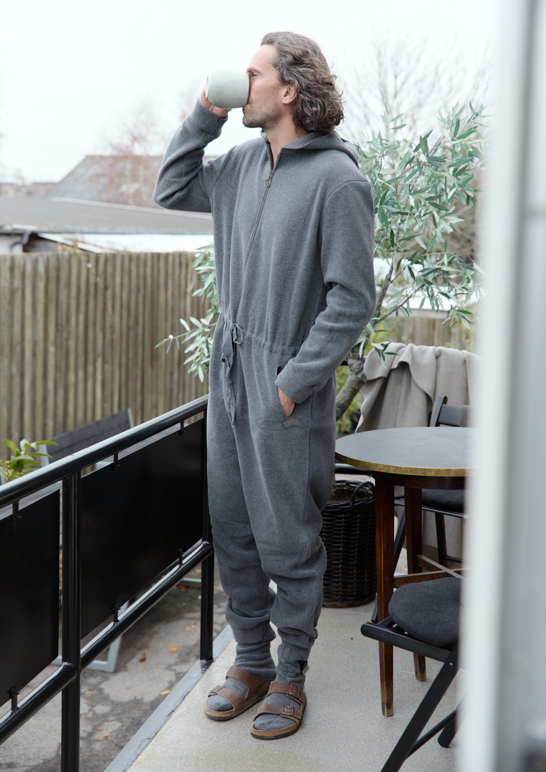 CARL BY STEFFENSEN COPENHAGEN JUMPSUIT MÆND - 2900C JUMPSUITS GREY 905