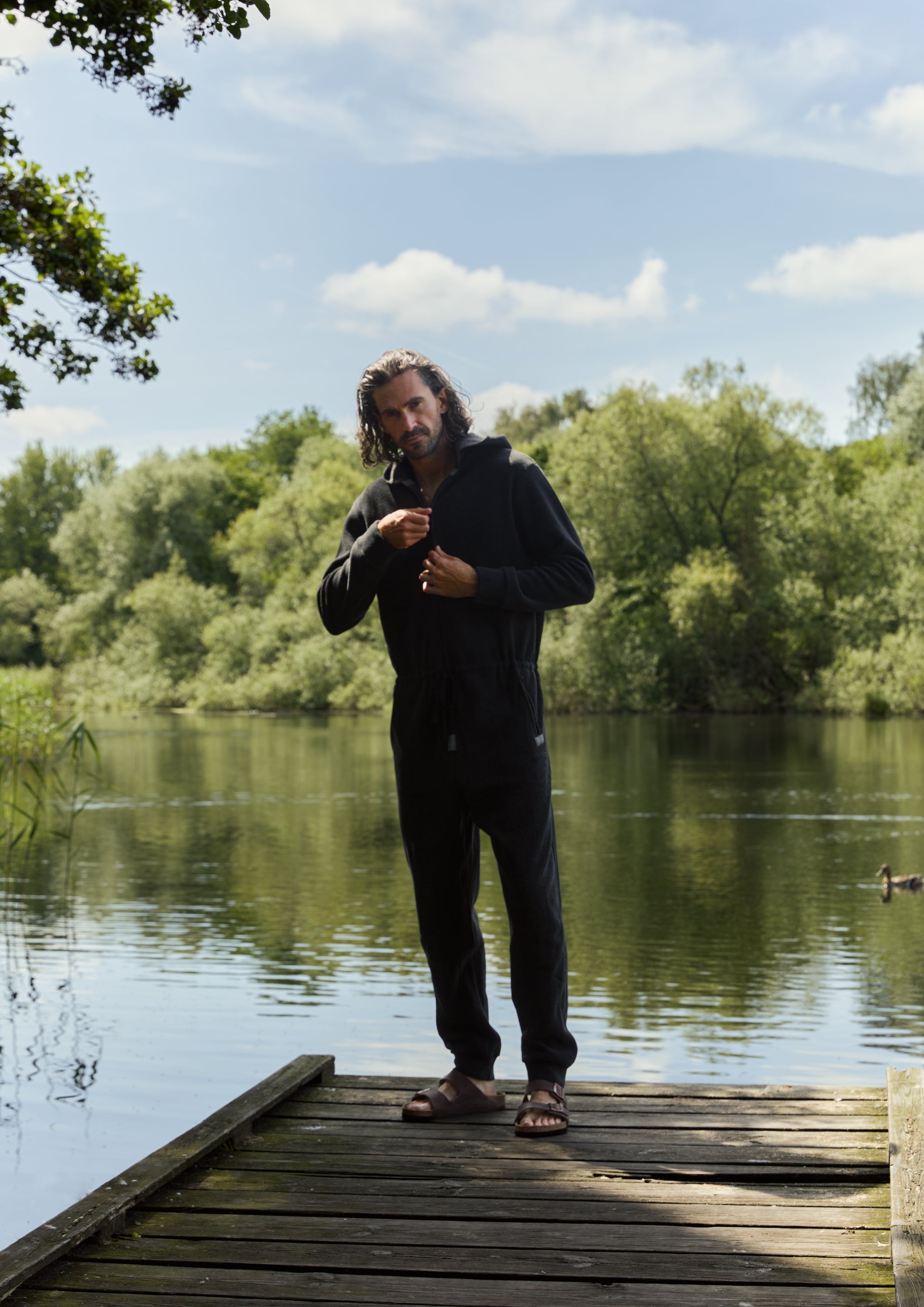 CARL BY STEFFENSEN COPENHAGEN JUMPSUIT MÆND - 2900C JUMPSUITS SOFT BLACK 914