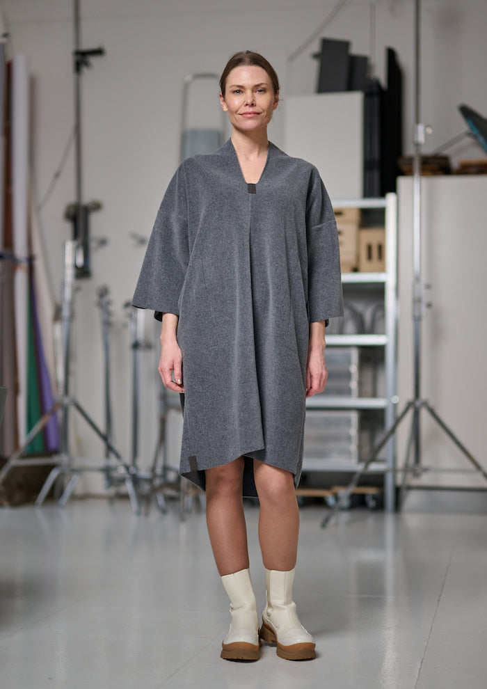 HENRIETTE STEFFENSEN COPENHAGEN KJOLE - 3251 KJOLER GREY 905
