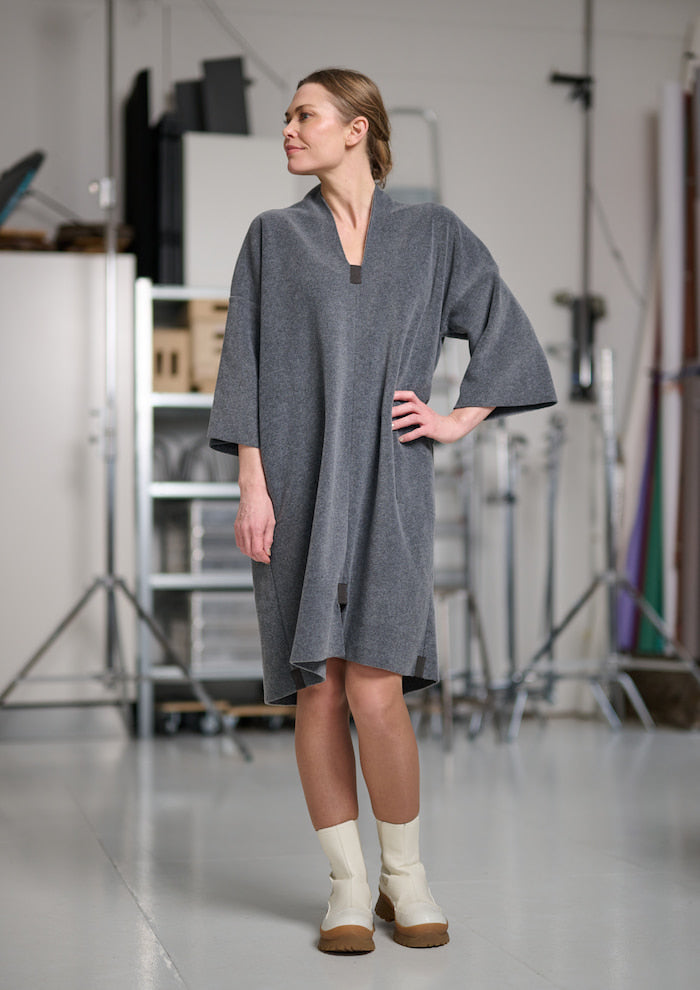 HENRIETTE STEFFENSEN COPENHAGEN KJOLE - 3251 KJOLER GREY 905