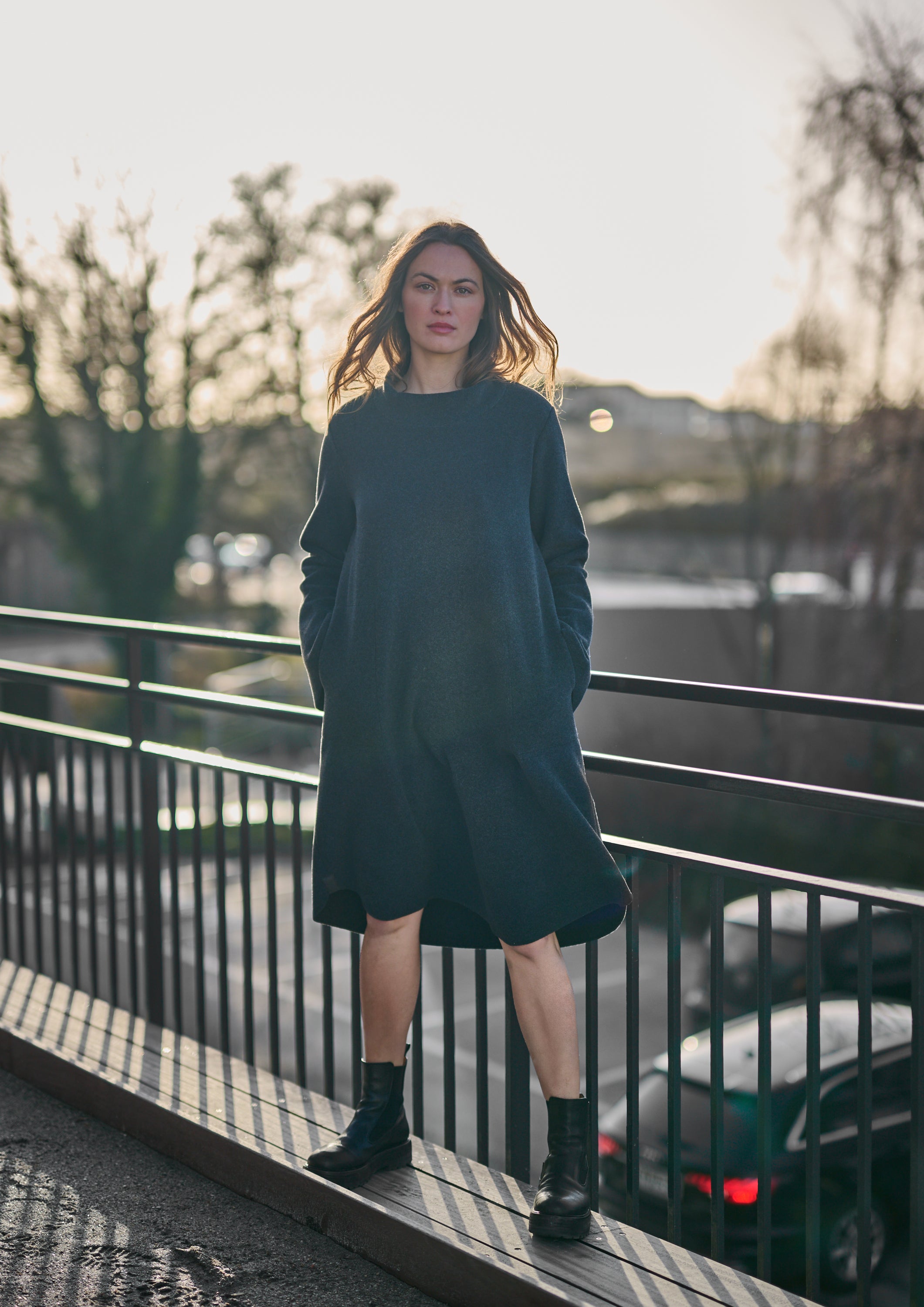 HENRIETTE STEFFENSEN COPENHAGEN KJOLE - 3255 KJOLER SOFT BLACK 914