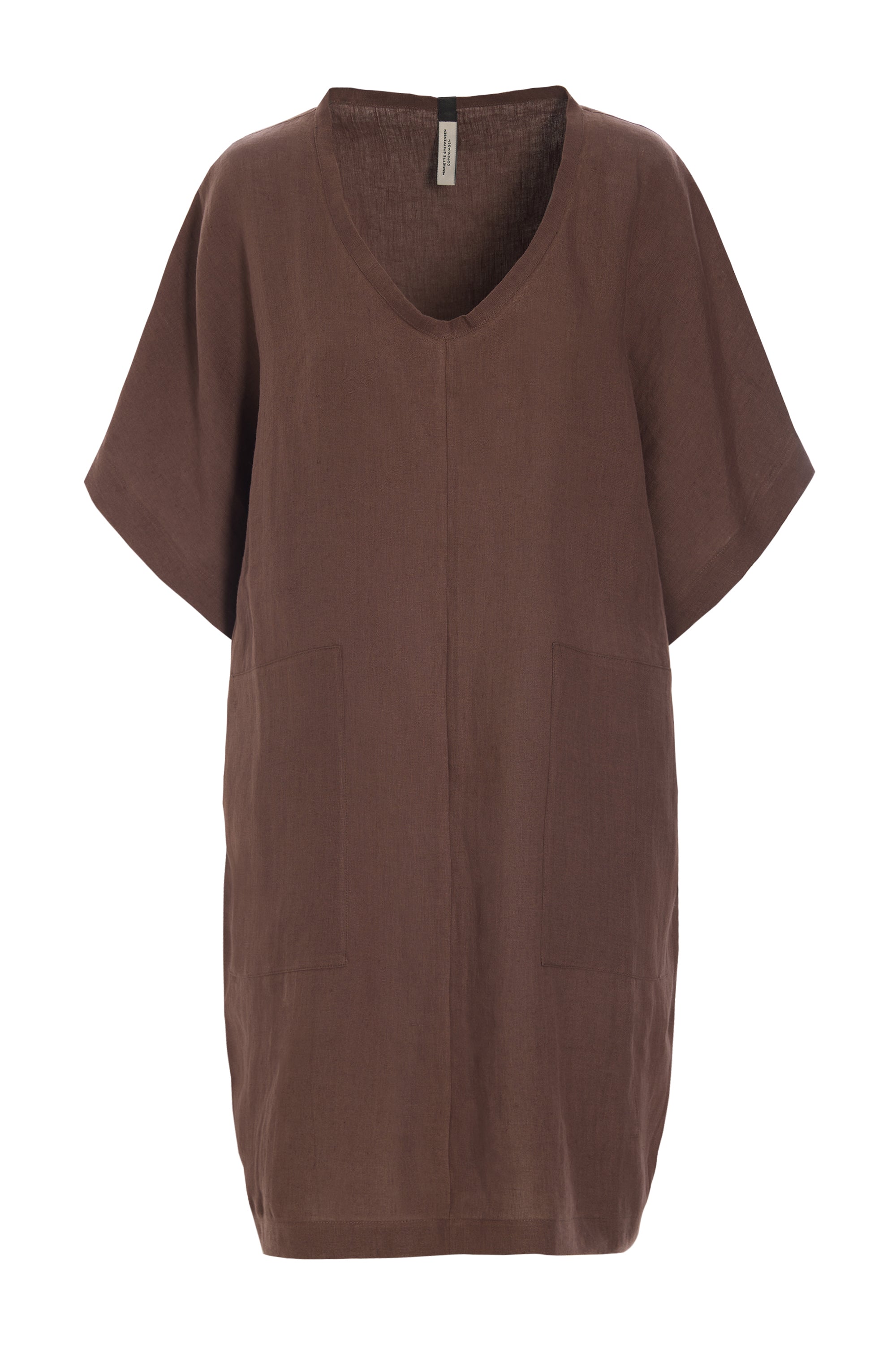 HENRIETTE STEFFENSEN COPENHAGEN KJOLE - 83005 KJOLER CHOCOLATE 844
