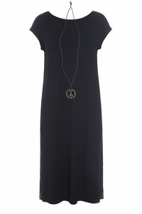 KJOLE MED SMYKKE - 98057 - BLACK