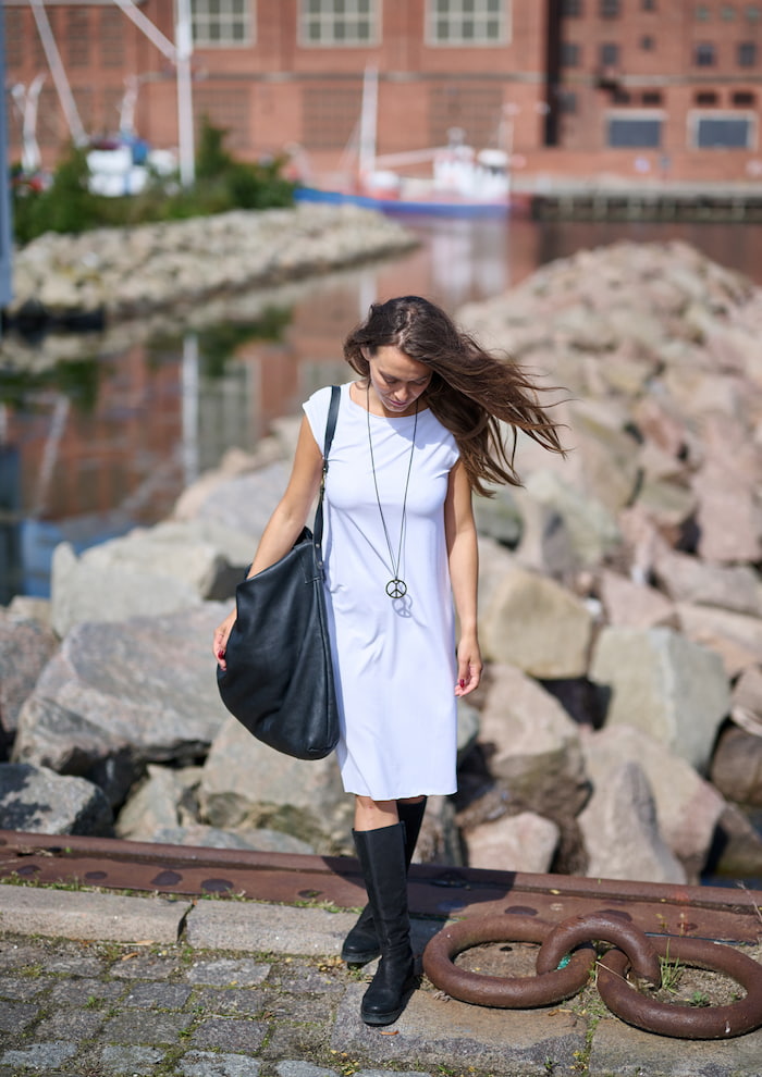 HENRIETTE STEFFENSEN COPENHAGEN KJOLE MED SMYKKE - 98057 KJOLER WHITE 816