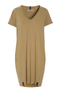 KJOLE V-HALS - 98049 - OLIVE