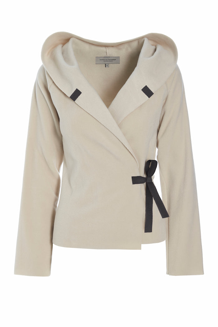 HENRIETTE STEFFENSEN COPENHAGEN KLASSISK FLEECE SLÅ OM CARDIGAN - 1009 CARDIGANS KIT 831