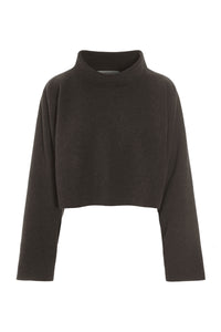 KORT PULLOVER - 1372 - CHOKOLATE