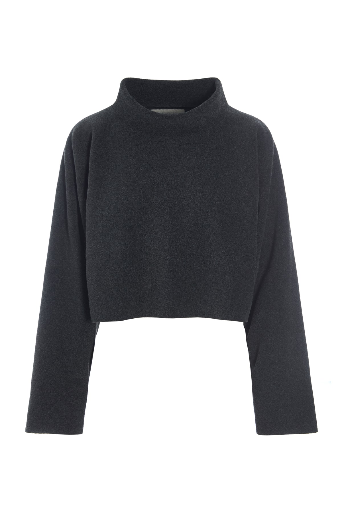 HENRIETTE STEFFENSEN COPENHAGEN KORT PULLOVER - 4172 BLUSER SOFT BLACK 914