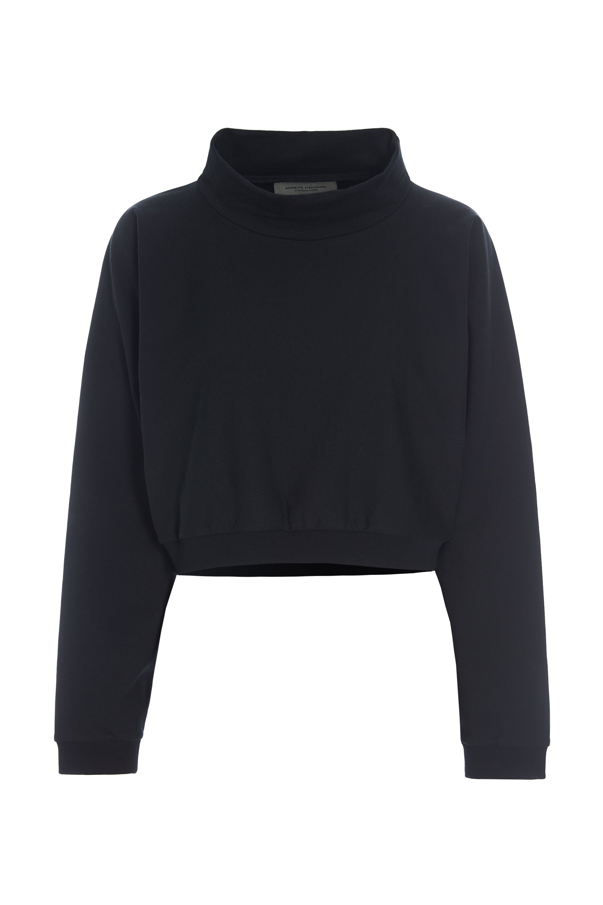HENRIETTE STEFFENSEN COPENHAGEN KORT PULLOVER - 71016 BLACK 900