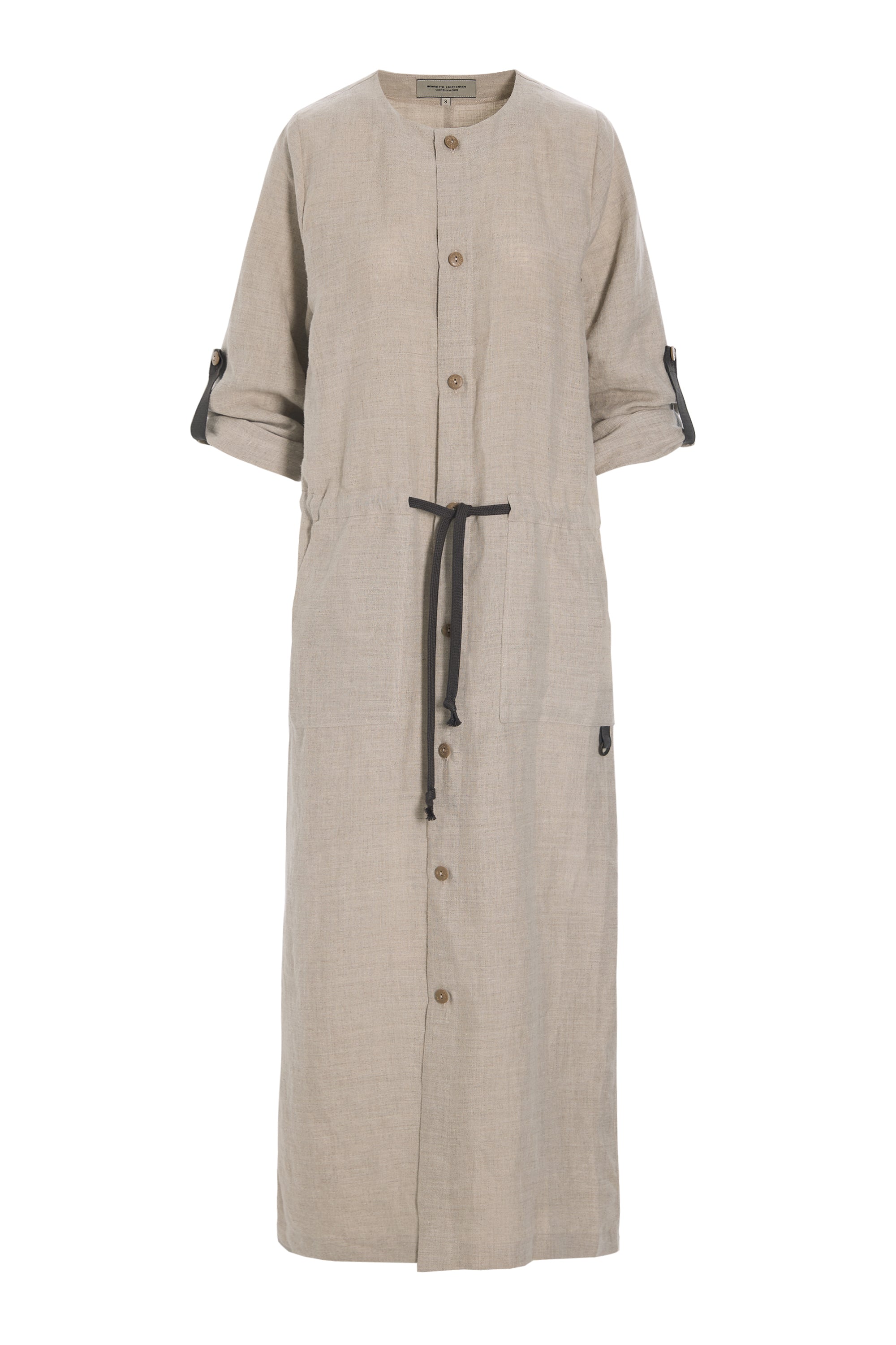 HENRIETTE STEFFENSEN COPENHAGEN LANG JAKKE - 87001 JACKETS NATURE 446