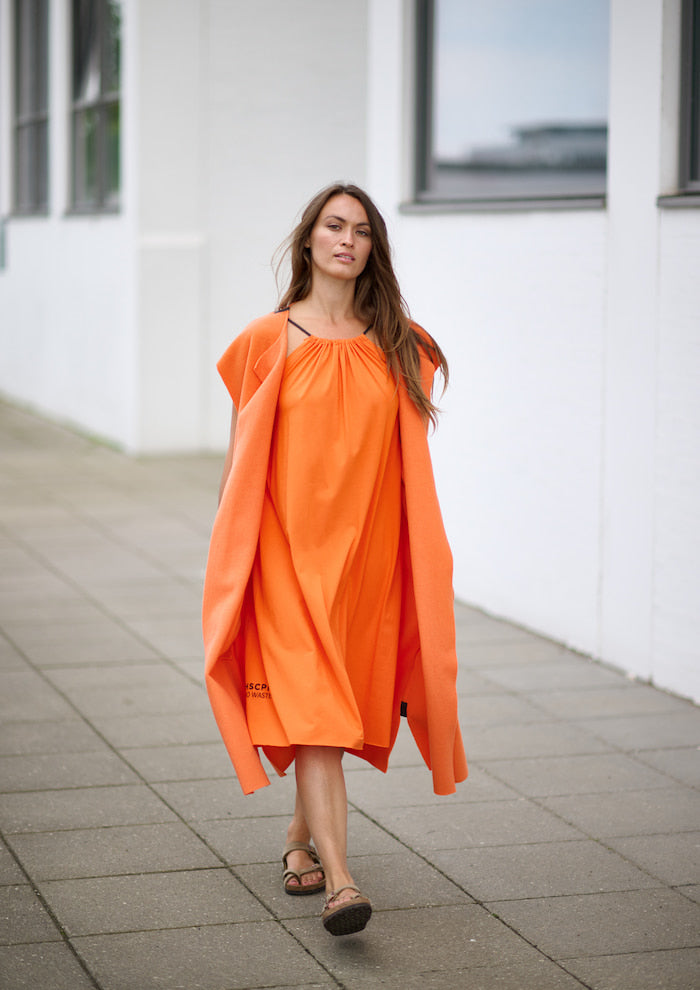 HENRIETTE STEFFENSEN COPENHAGEN LANG VEST - 7169 VESTS ORANGE 773
