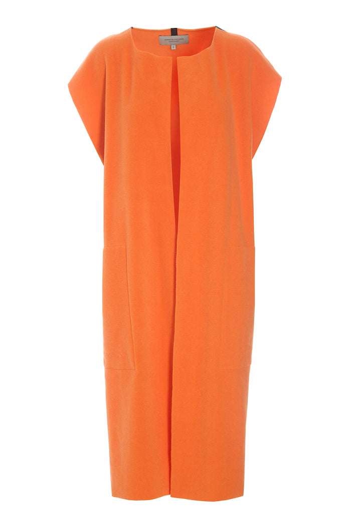 HENRIETTE STEFFENSEN COPENHAGEN LANG VEST - 7169 VESTS ORANGE 773
