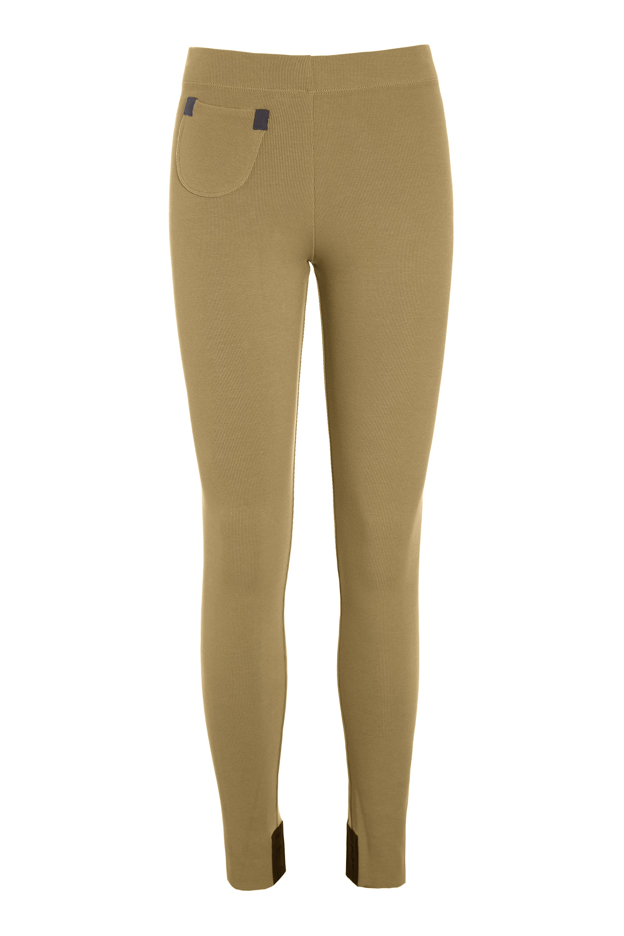 HENRIETTE STEFFENSEN COPENHAGEN LEGGINGS - 72304 BUKSER OLIVE 655