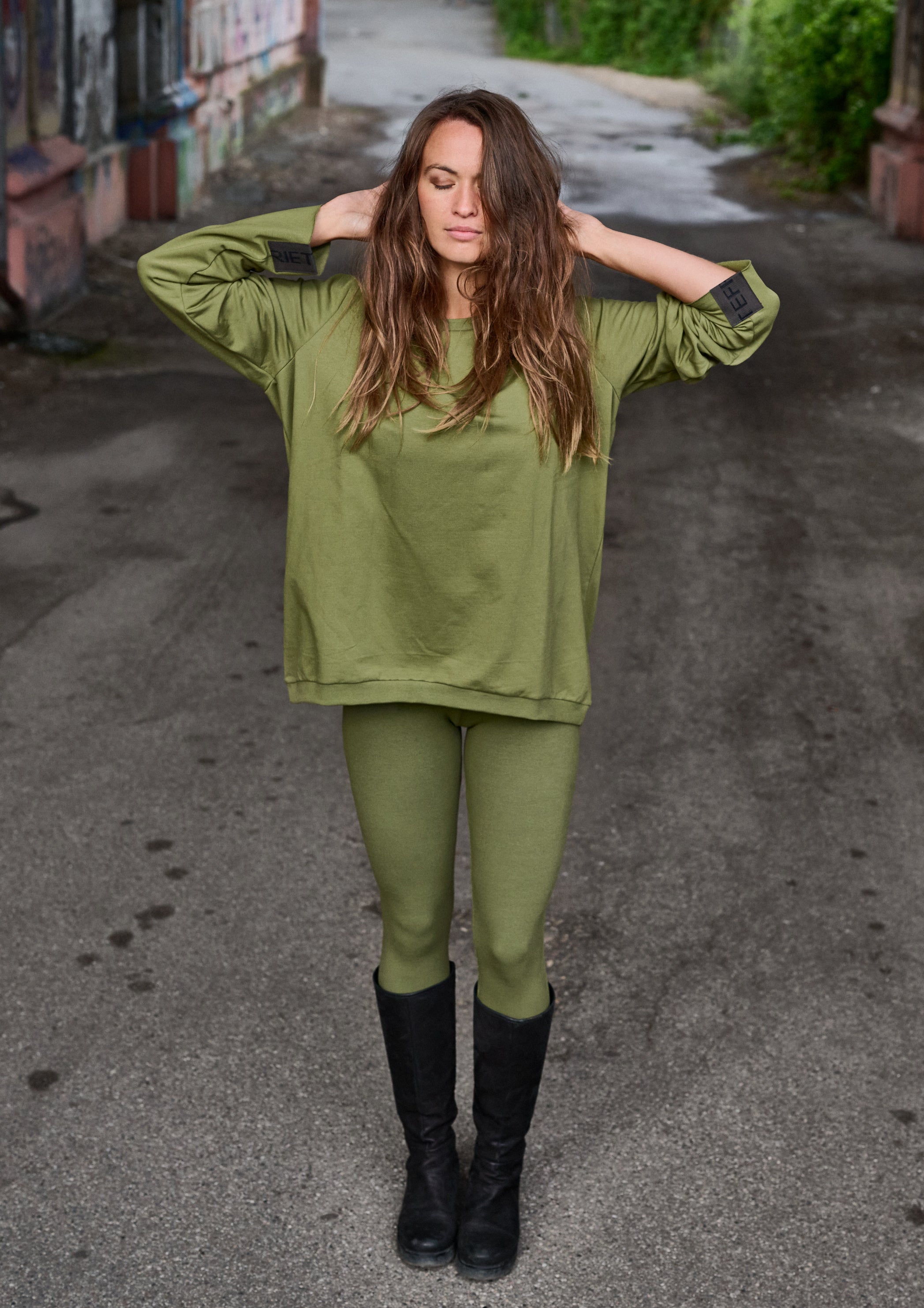 HENRIETTE STEFFENSEN COPENHAGEN LEGGINGS - 72304 BUKSER MOSS 611