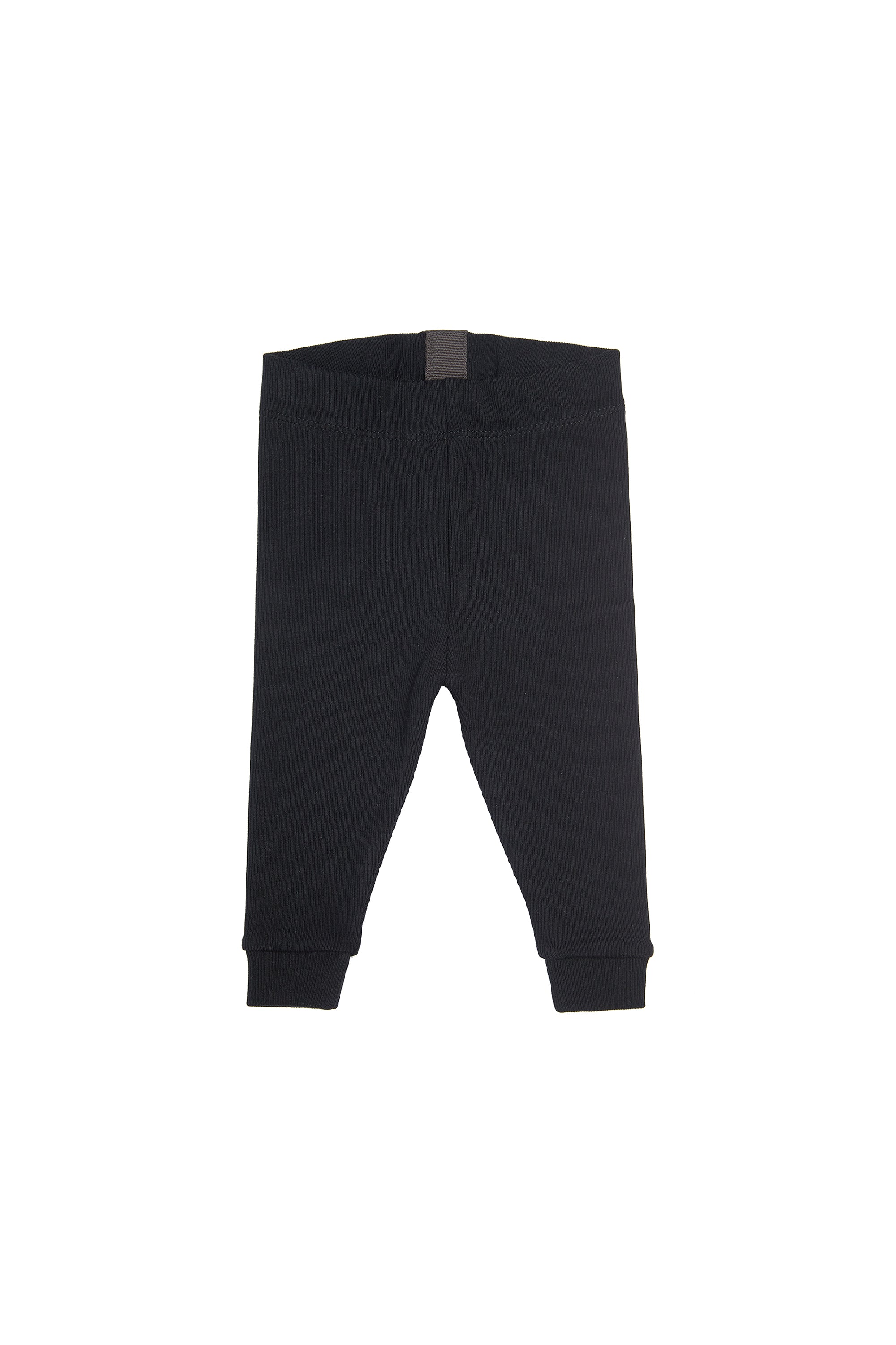 GROWING UP LEGGINGS RIB BABY - 204 GU BUKSER BLACK 900