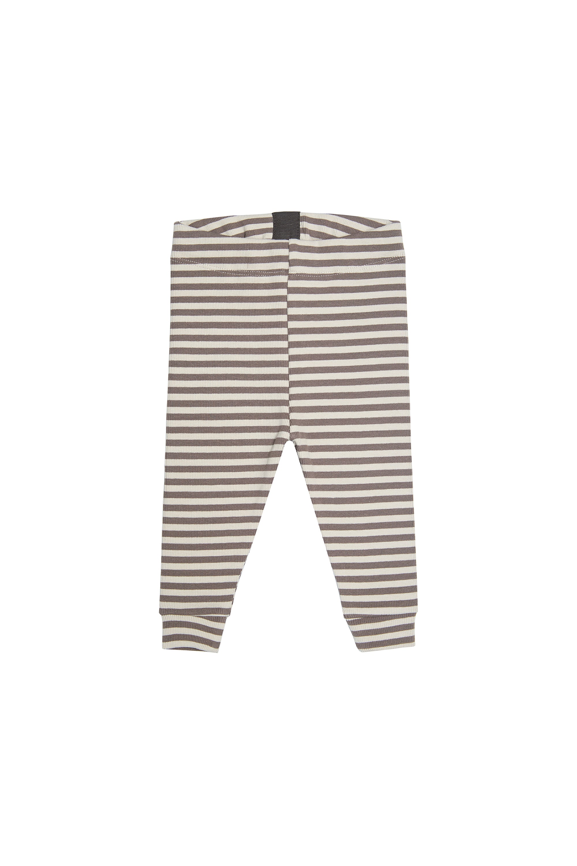 GROWING UP LEGGINGS RIB BABY - 204 GU BUKSER STRIPES kit/brown 708