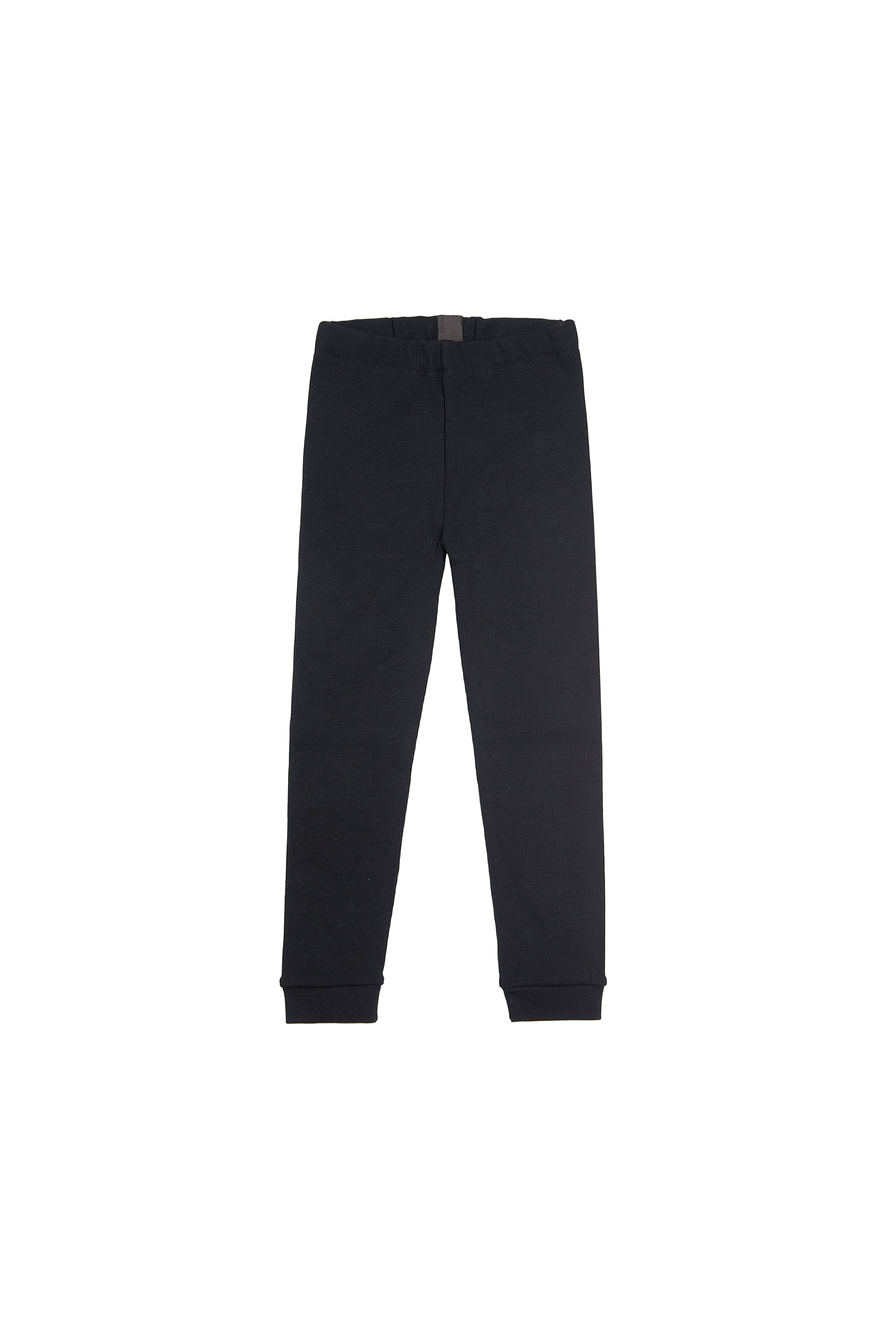 GROWING UP LEGGINGS RIB CHILD - 204 GU BUKSER BLACK 900