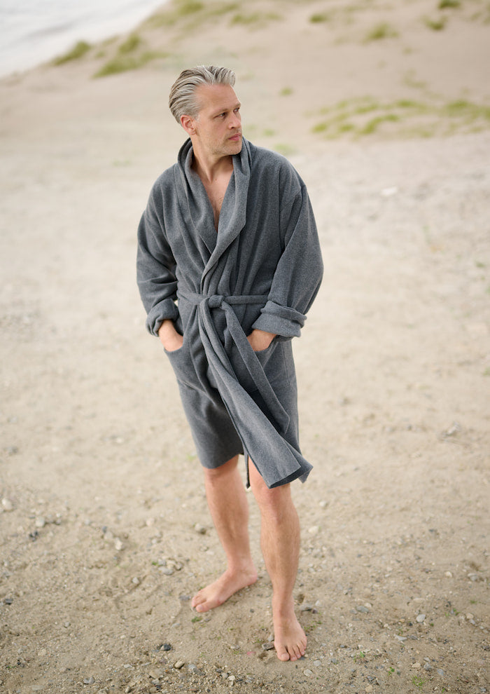 CARL BY STEFFENSEN COPENHAGEN MORGENKÅBE MÆND - 1009C BATHROBES GREY 905