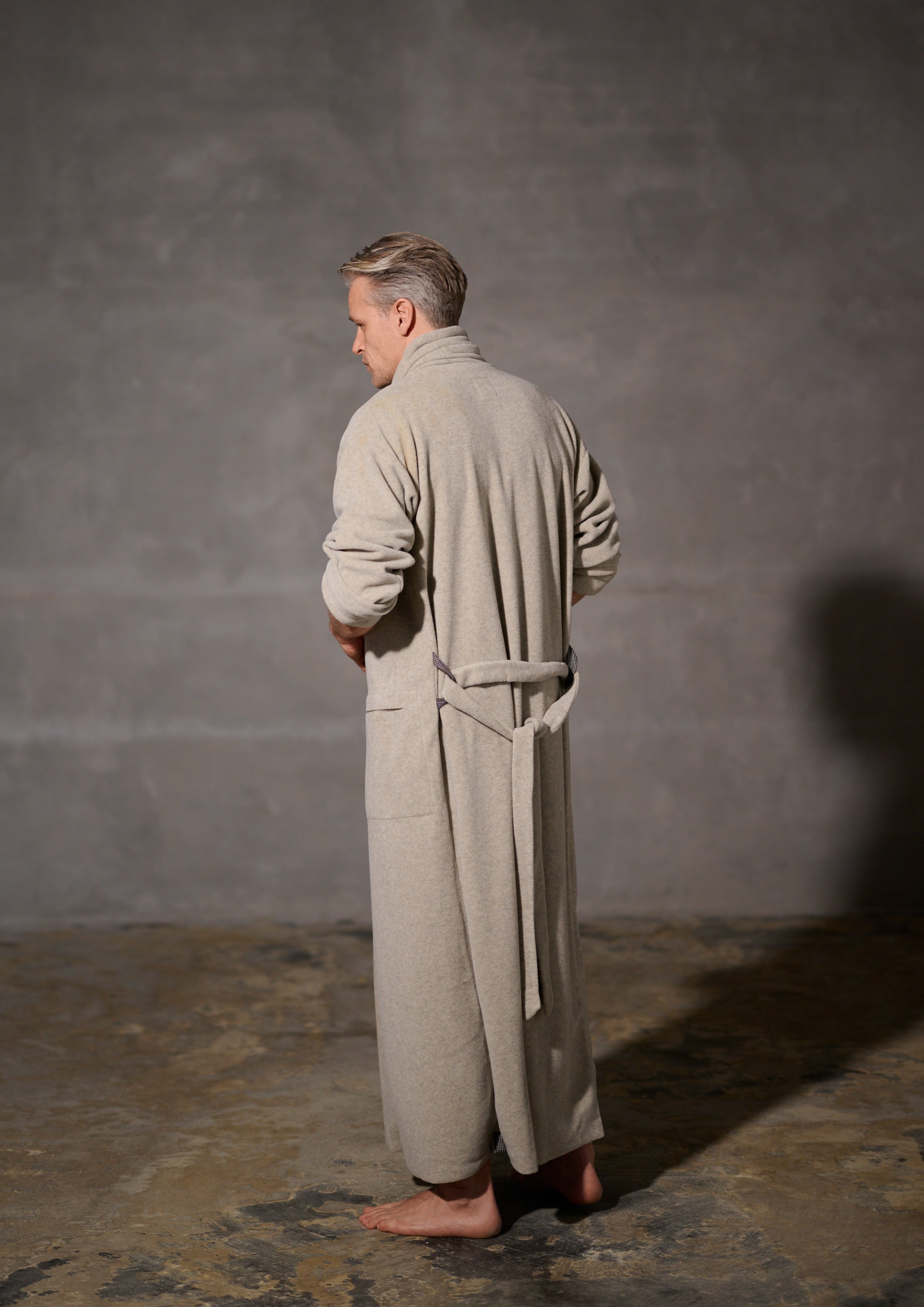 CARL BY STEFFENSEN COPENHAGEN MORGENKÅBE MÆND MAXI - 1009C BATHROBES SAND 805