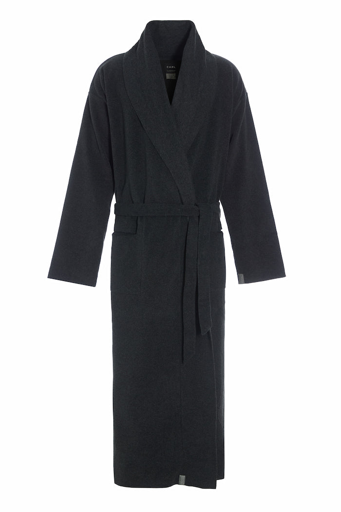 CARL BY STEFFENSEN COPENHAGEN MORGENKÅBE MÆND MAXI - 1009C BATHROBES SOFT BLACK 914