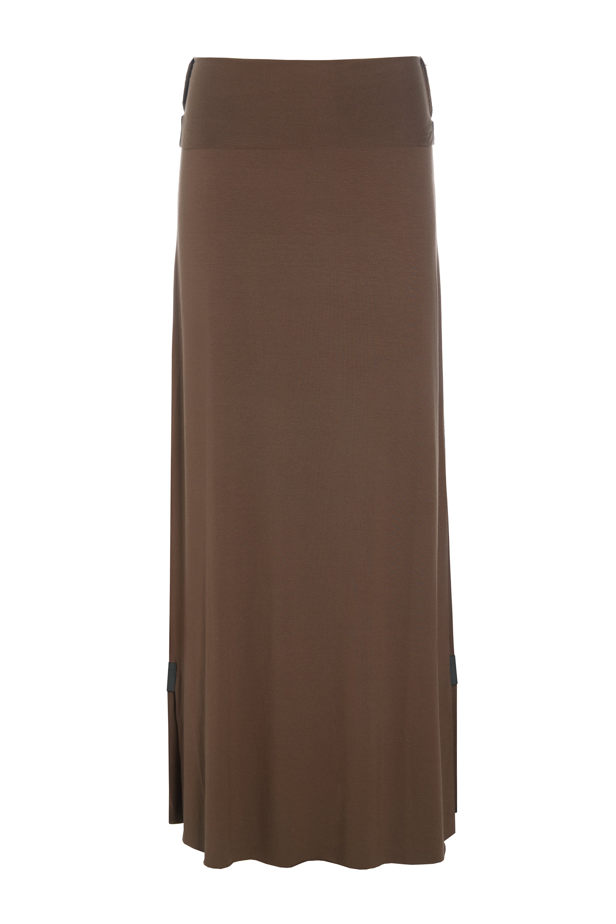 HENRIETTE STEFFENSEN COPENHAGEN NEDERDEL LANG - 98033 NEDERDELE CHOCOLATE 844