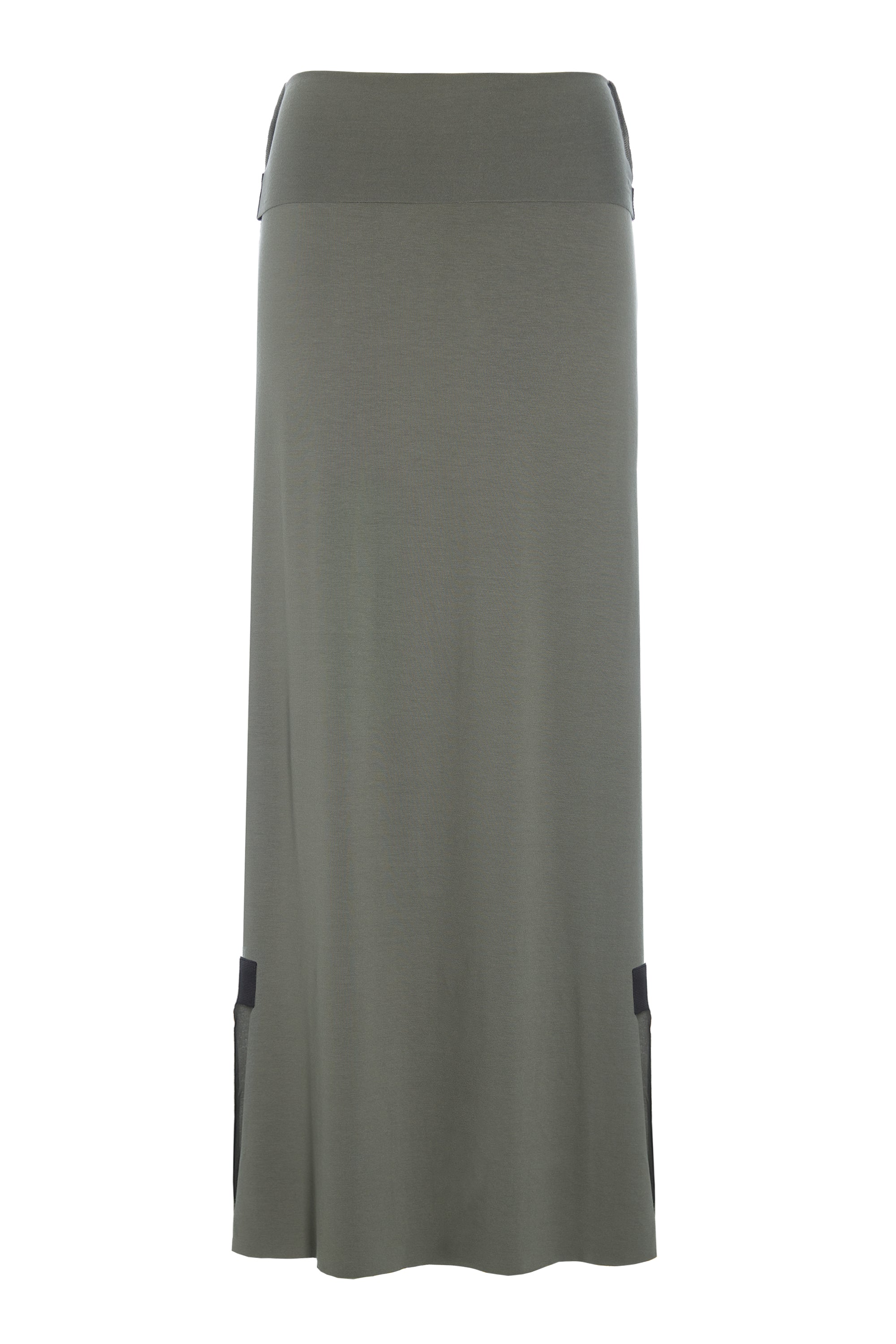 HENRIETTE STEFFENSEN COPENHAGEN NEDERDEL LANG - 98033 NEDERDELE DUSTY GREEN 609