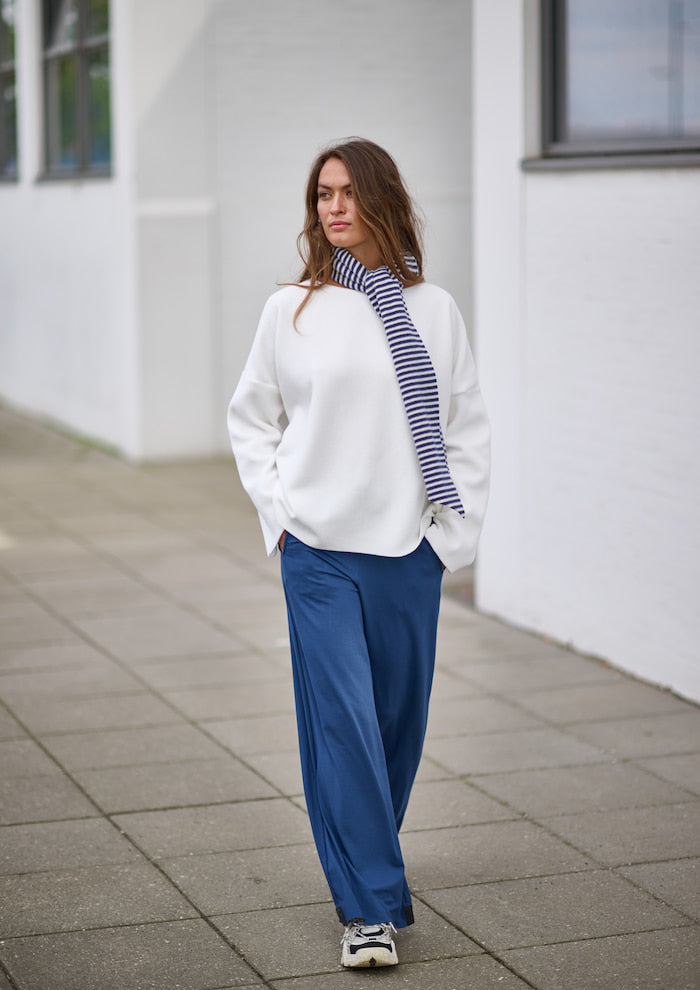 HENRIETTE STEFFENSEN COPENHAGEN NO WASTE BUKSER LANG - 99021NW BUKSER BLUE 500