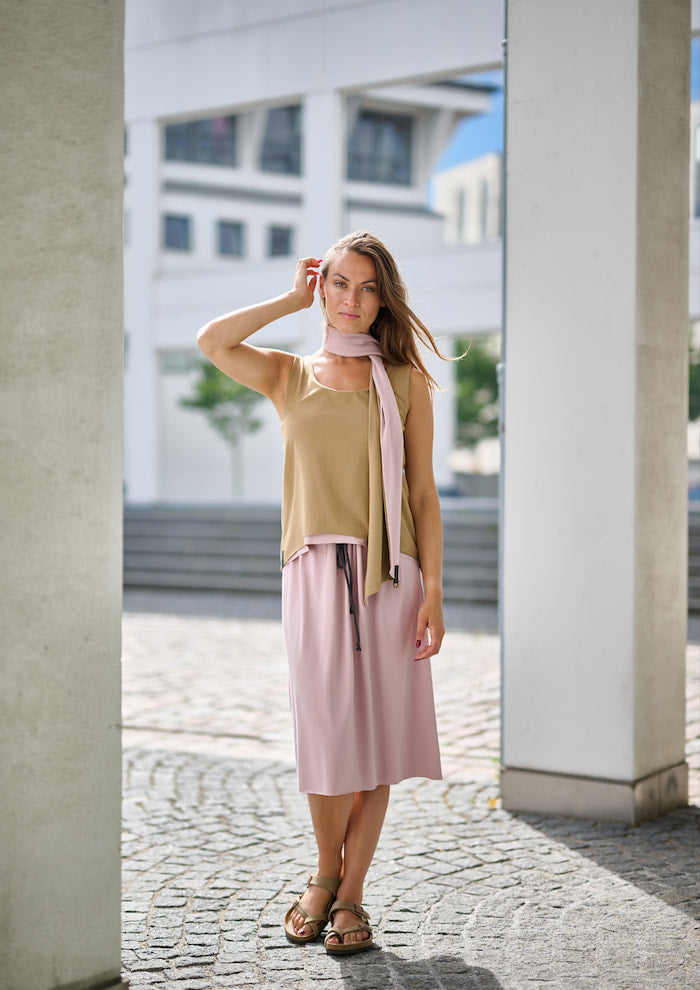 HENRIETTE STEFFENSEN COPENHAGEN NO WASTE NEDERDEL - 98063NW NEDERDELE NUDE 401