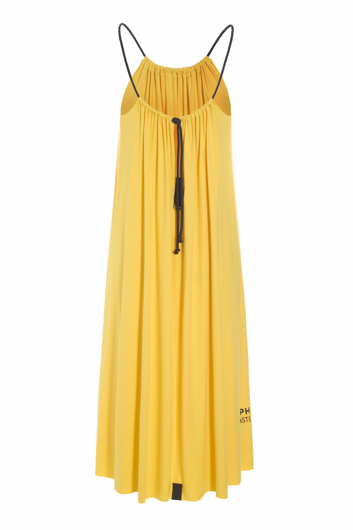 HENRIETTE STEFFENSEN COPENHAGEN NO WASTE STROP KJOLE - 98061NW KJOLER YELLOW 704