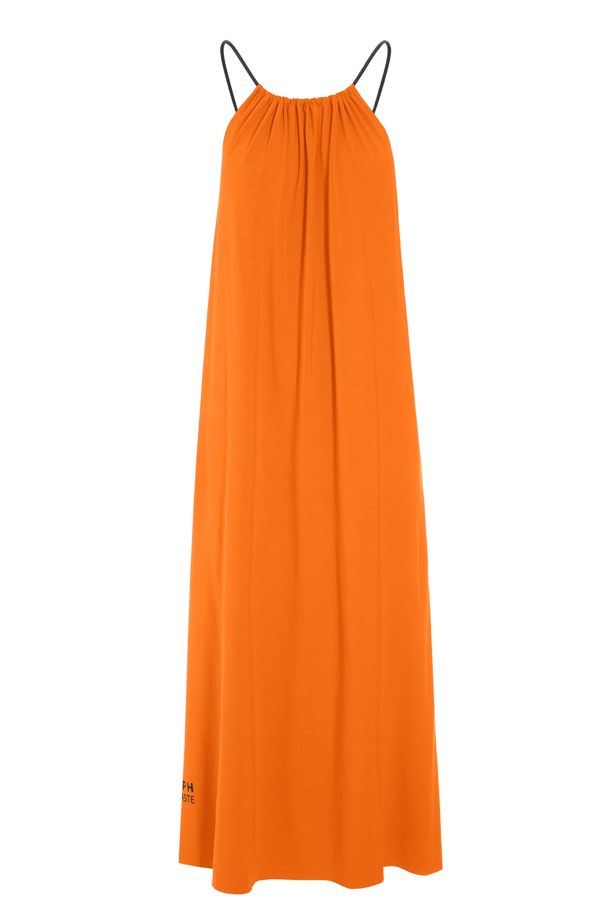 HENRIETTE STEFFENSEN COPENHAGEN NO WASTE STROP KJOLE LANG - 98062NW KJOLER ORANGE 773
