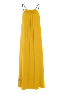 NO WASTE STROP KJOLE LANG - 98062NW - SAFRAN