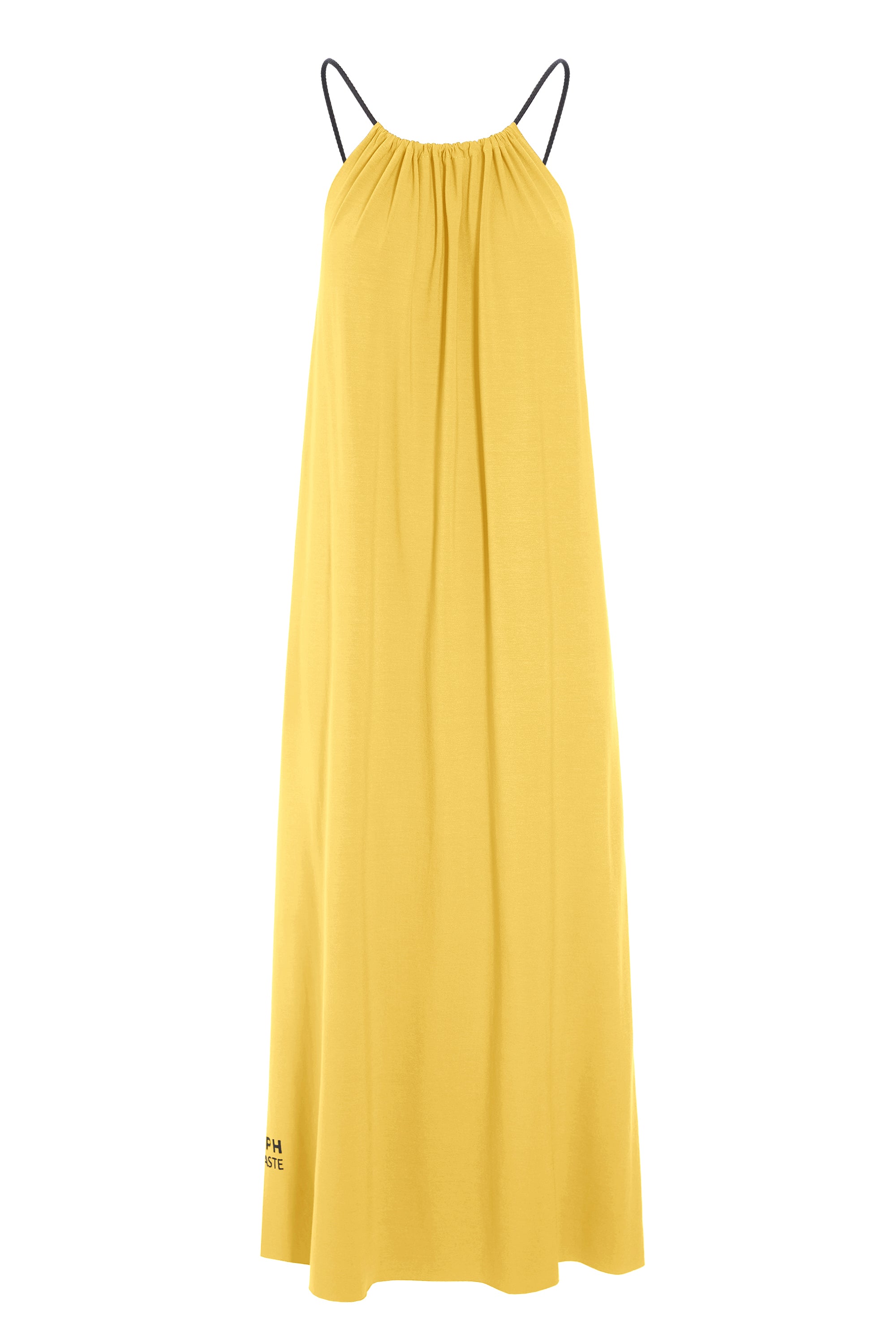 HENRIETTE STEFFENSEN COPENHAGEN NO WASTE STROP KJOLE LANG - 98062NW KJOLER YELLOW 704