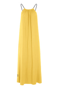 NO WASTE STROP KJOLE LANG - 98062NW - YELLOW