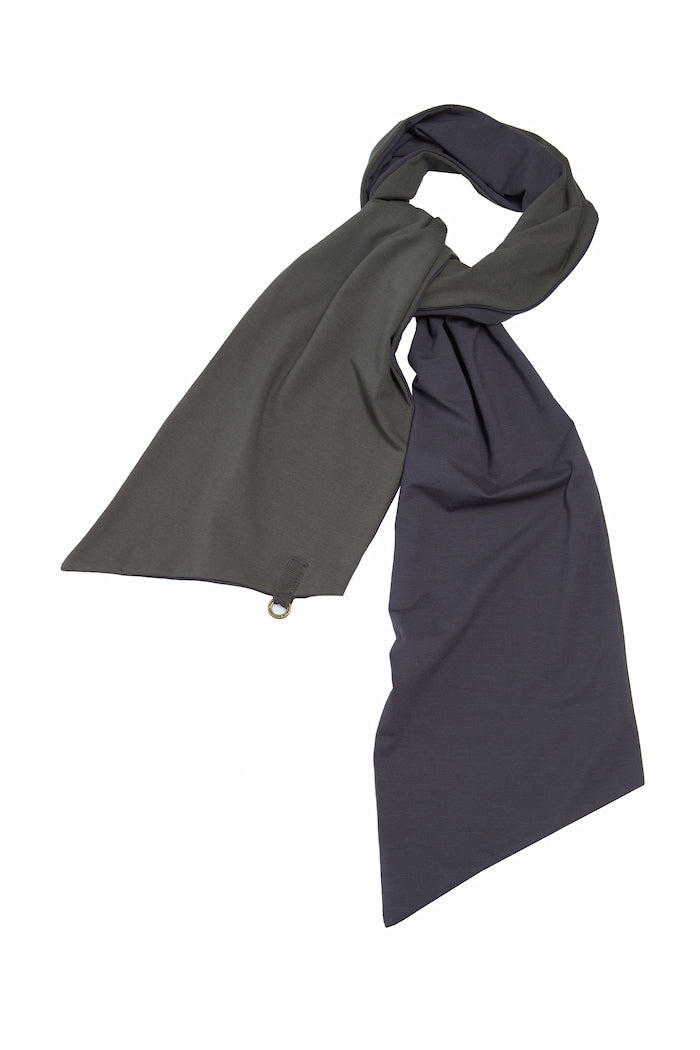 HENRIETTE STEFFENSEN COPENHAGEN NO WASTE TØRKLÆDE - 94080NW SCARFS FORREST/DEEP BLUE 460