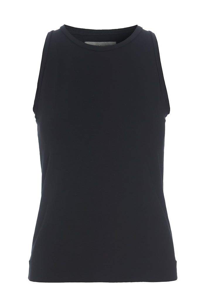 HENRIETTE STEFFENSEN COPENHAGEN PEACE TANK TOP - 96087 T-SHIRTS BLACK 900