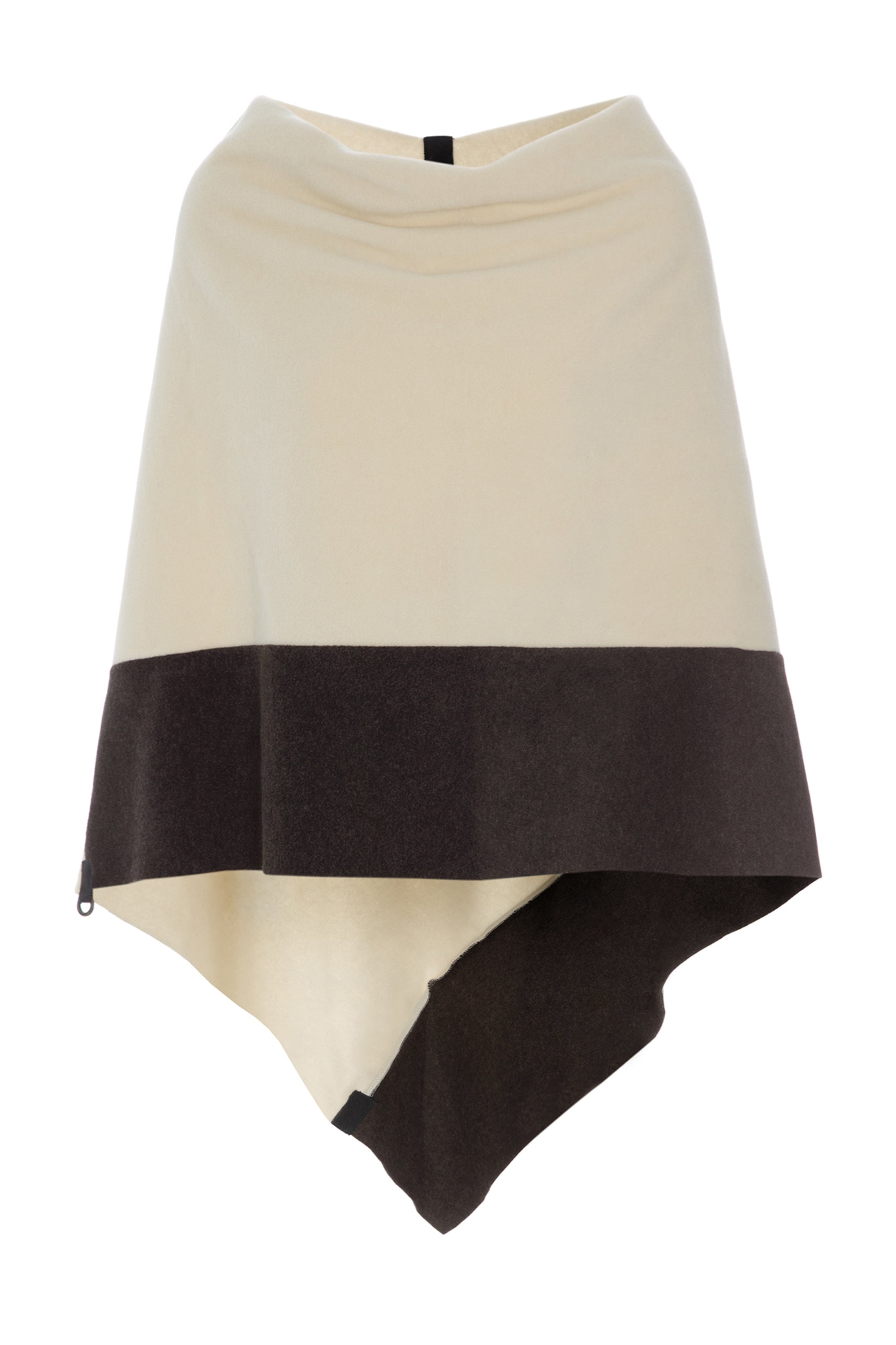 HENRIETTE STEFFENSEN COPENHAGEN PONCHO 2 FARVET - 4068 PONCHOS KIT/CHOKOLATE 326