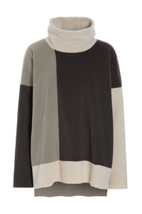 PULLOVER PATCH - 1380 - CHOKOLATE/ELEPH/KIT