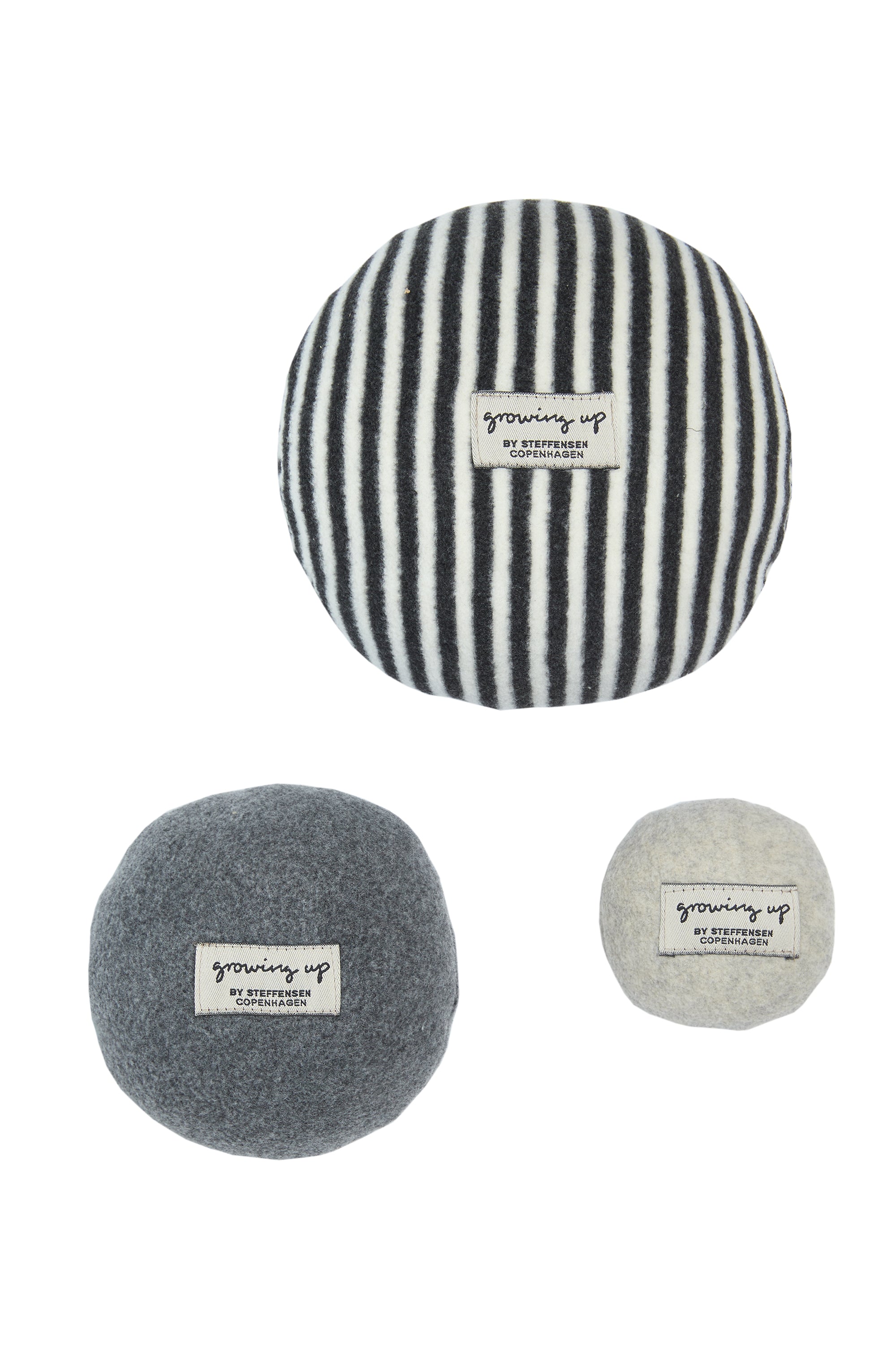 GROWING UP TUMLE TRIO I TOTE BAG - 509 GU PUDER STRIB / GREY / SAND 463