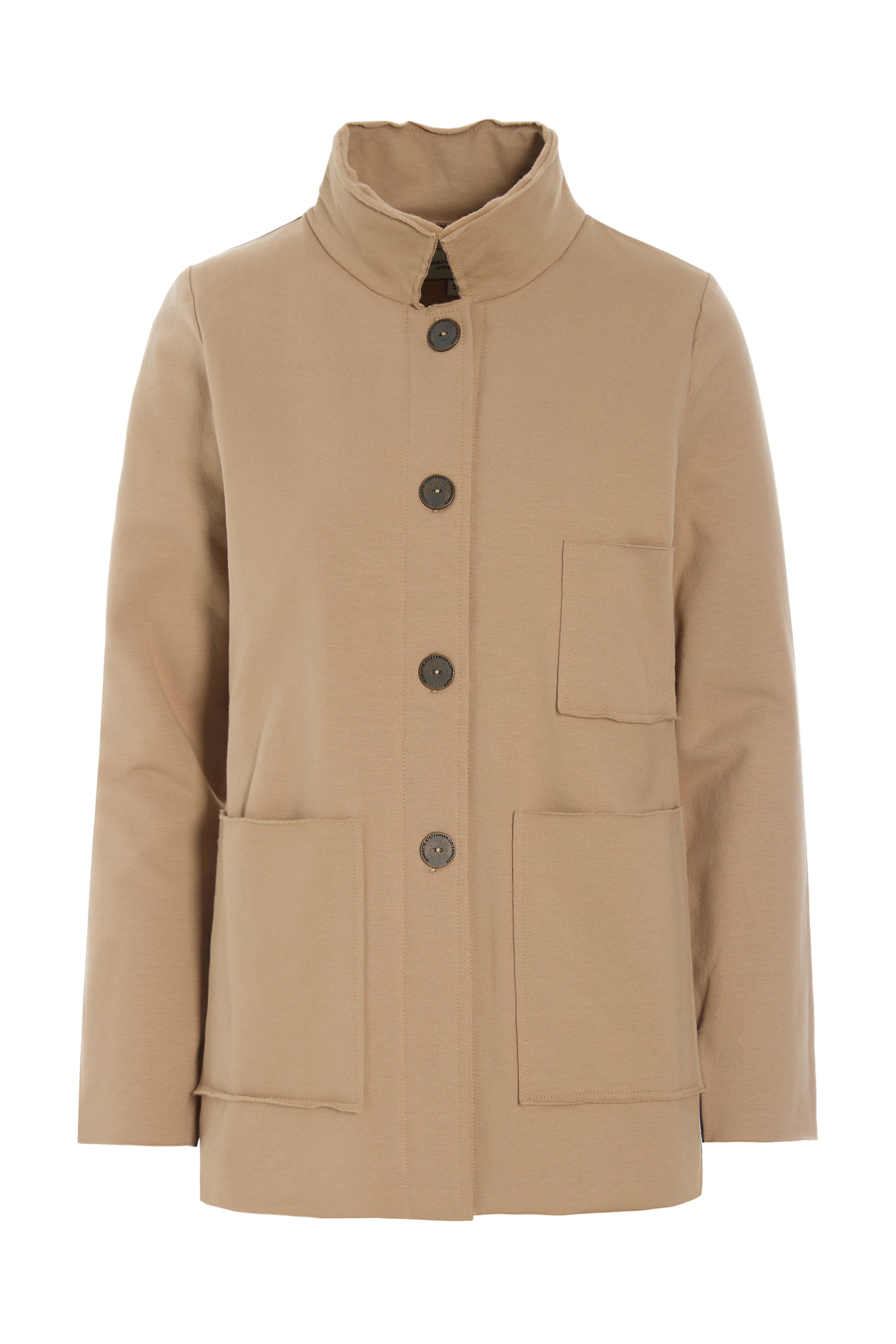 HENRIETTE STEFFENSEN COPENHAGEN SAFARI JAKKE - 77004 CARDIGANS CAMEL 815