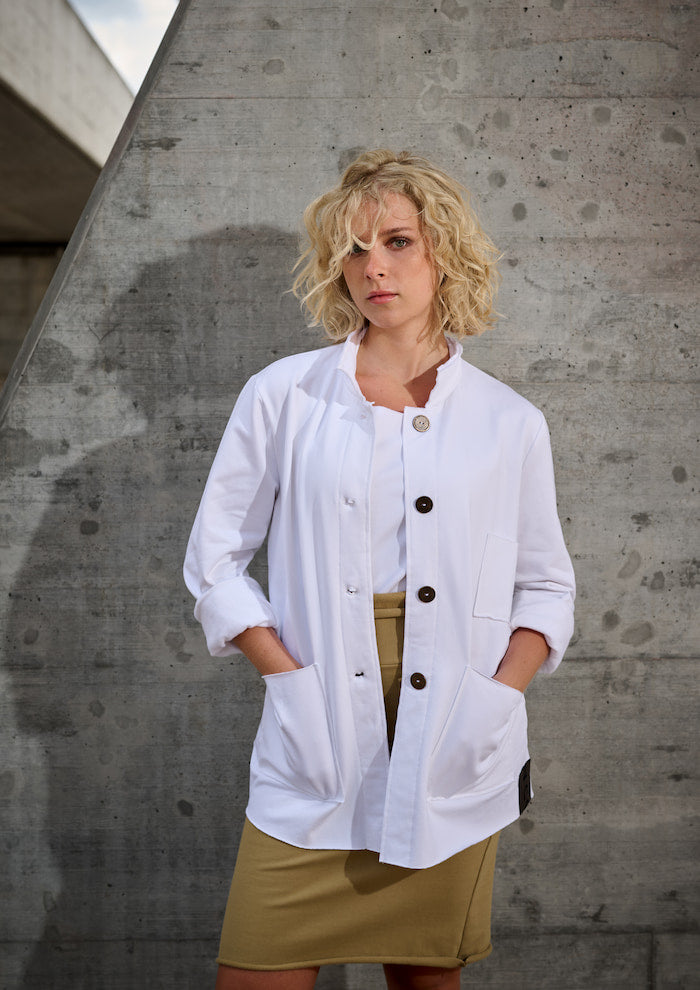 HENRIETTE STEFFENSEN COPENHAGEN SAFARI JAKKE - 77004 CARDIGANS WHITE 816