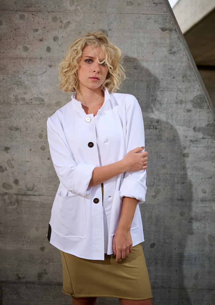 HENRIETTE STEFFENSEN COPENHAGEN SAFARI JAKKE - 77004 CARDIGANS WHITE 816
