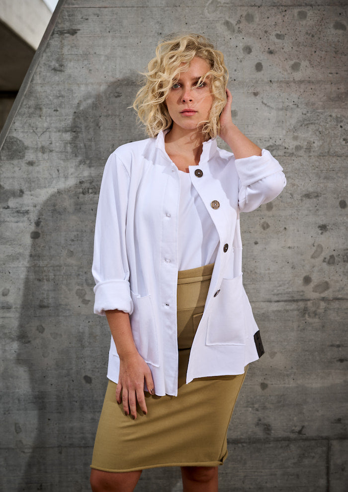 HENRIETTE STEFFENSEN COPENHAGEN SAFARI JAKKE - 77004 CARDIGANS WHITE 816