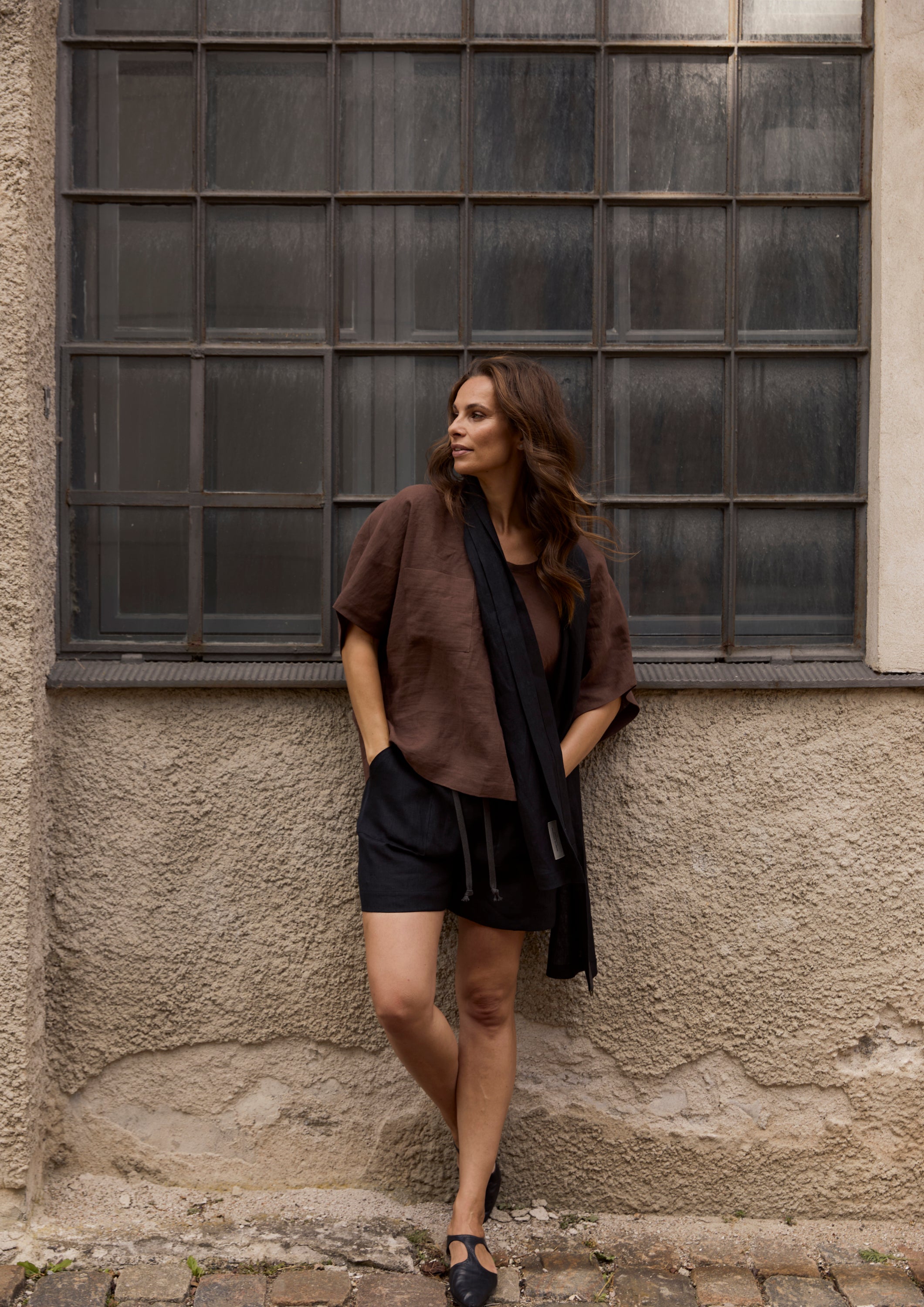 HENRIETTE STEFFENSEN COPENHAGEN SHORTS - 82003 BUKSER BLACK 900