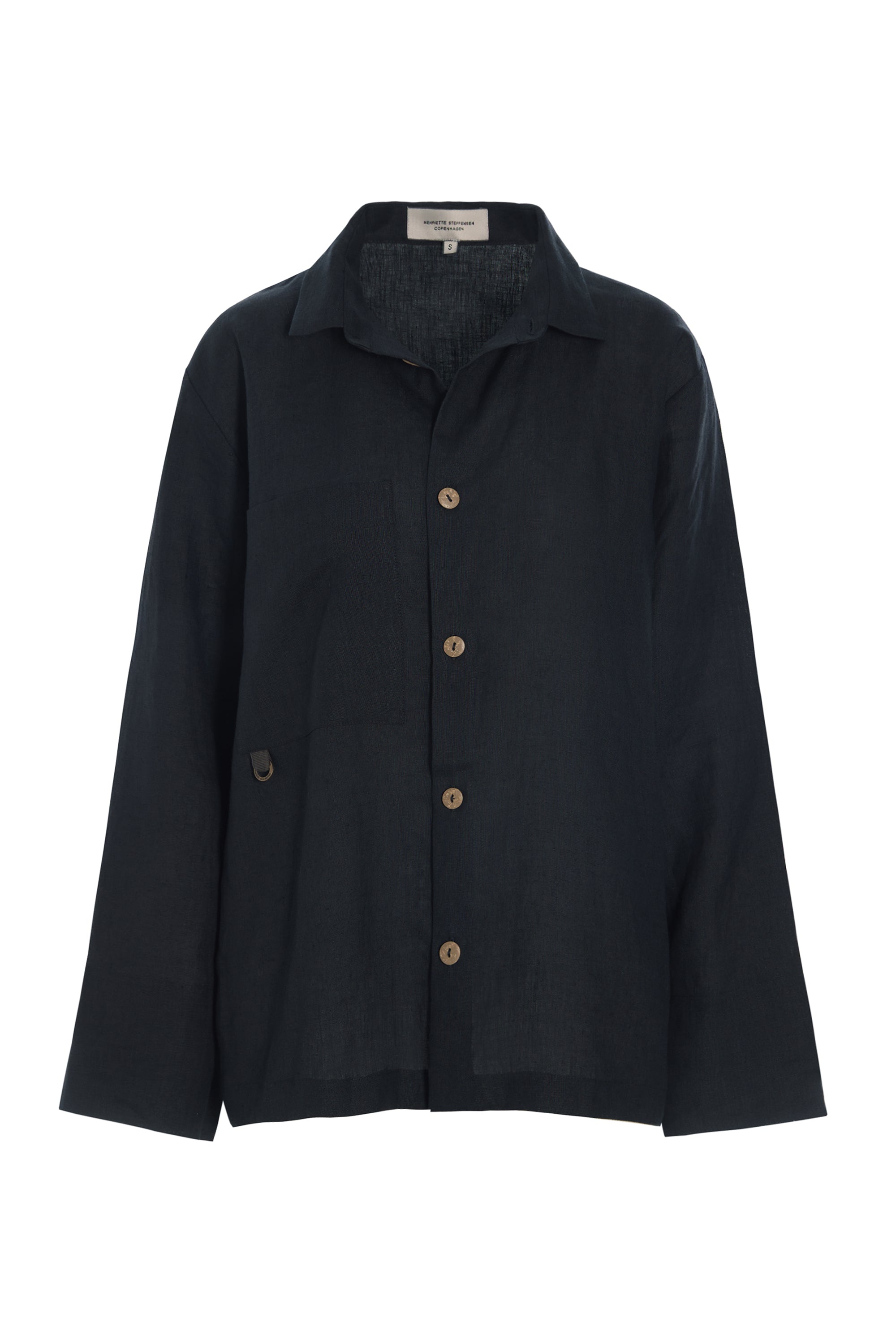 HENRIETTE STEFFENSEN COPENHAGEN SKJORTE - 81000 SKJORTE BLACK 900