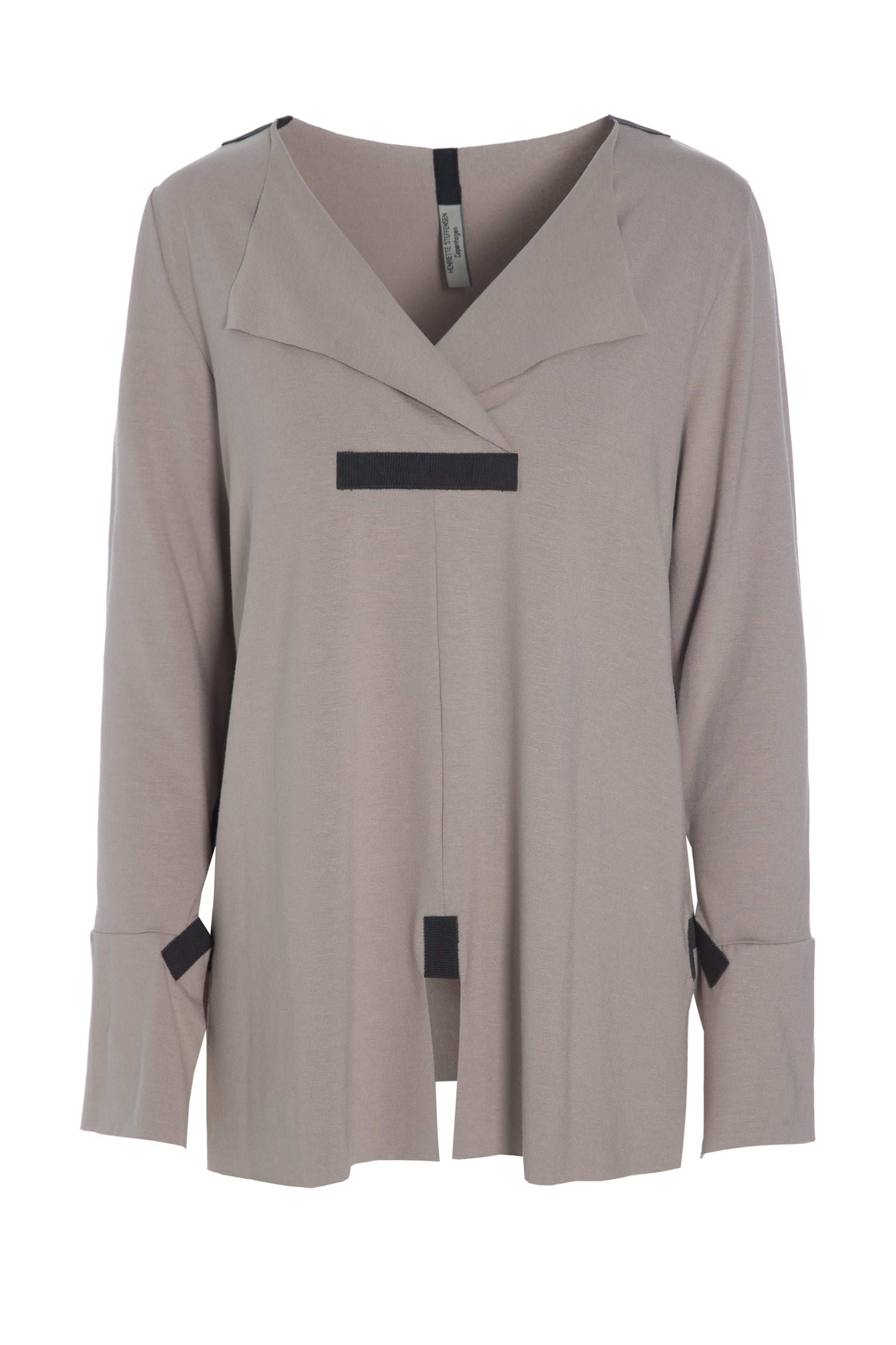 HENRIETTE STEFFENSEN COPENHAGEN SKJORTE - 96006 BLOUSES & SWEATERS SAND 805